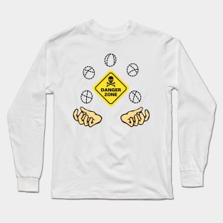 The Office Deangelo Prepare To Go Into The Danger Zone Juggling Long Sleeve T-Shirt